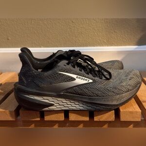 BROOKS HYPERION 2 NEUTRAL RUNNING SHOE BLACK GRAY 7.5